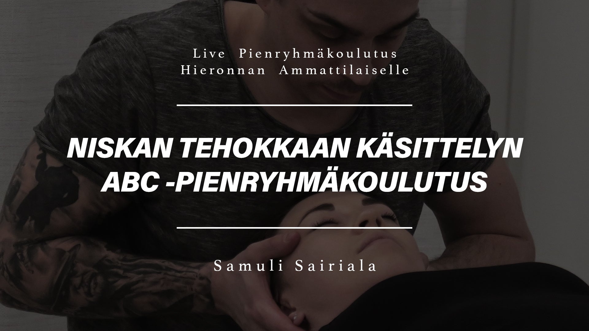 Niskan tehokkaan käsittelyn ABC -koulutus 2025