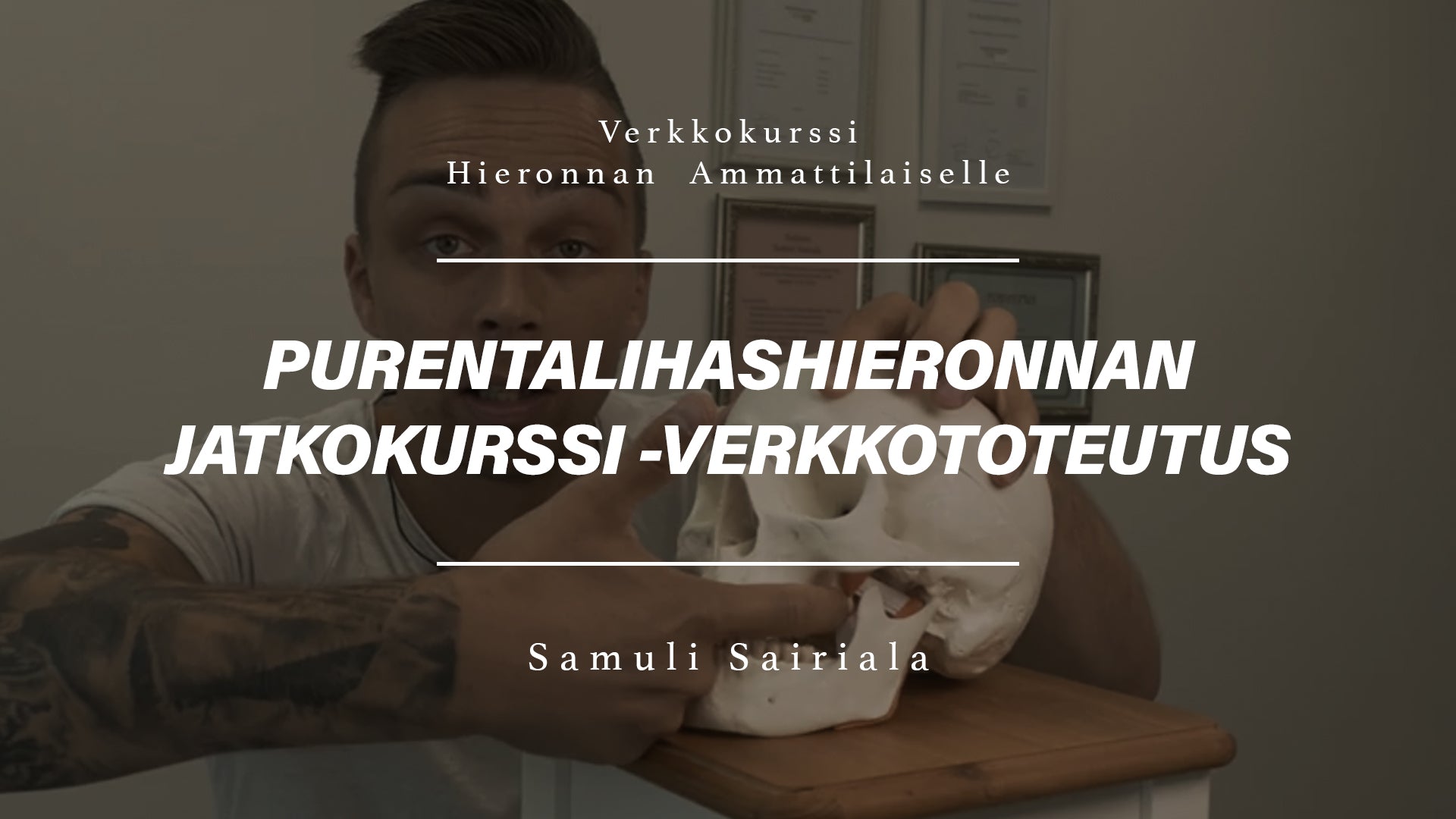 Purentalihashieronnan jatkokurssi - verkkokurssi MUKANA UUSIA LIHAKSIA JA UUDET TEKNIIKAT