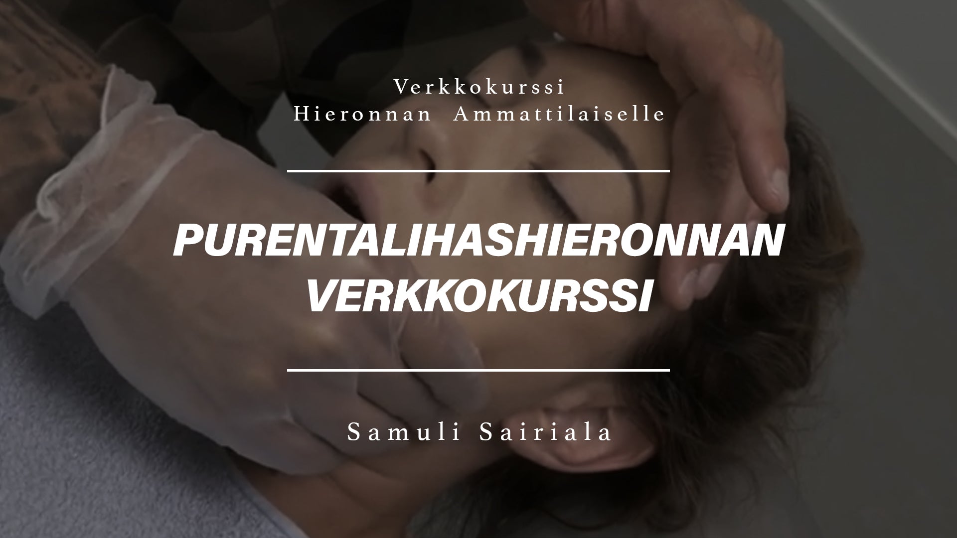 Purentalihasten hieronnan verkkokurssi – opi hieromaan puremalihakset! TEKNIIKAT HETI KÄYTTÖÖN!