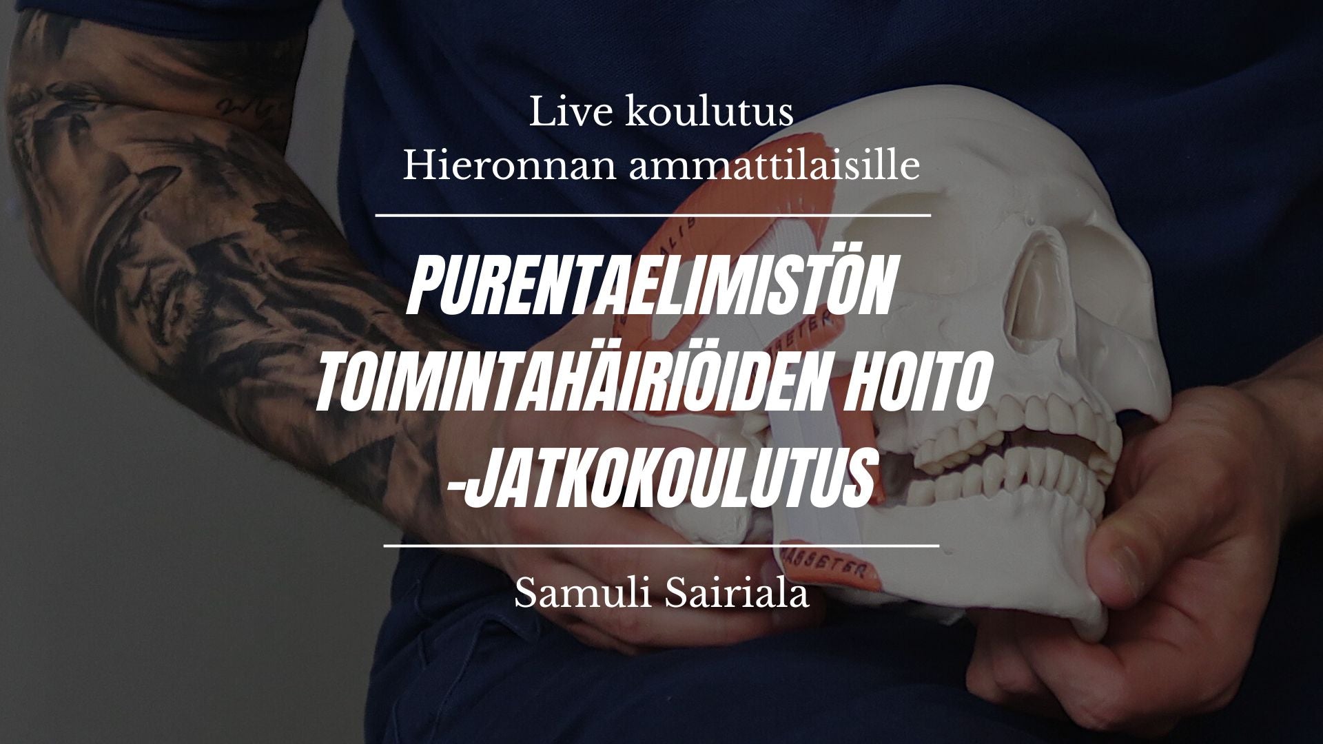 Purentalihashieronnan jatkokoulutus 2.0, triggerpisteet ja vipuvarsitekniikat
